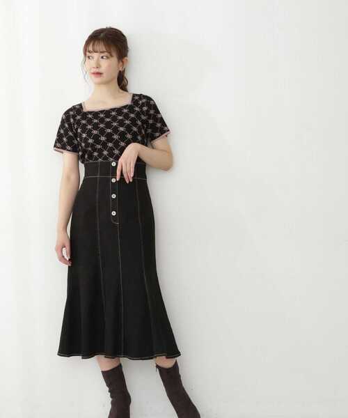 PROPORTION BODY DRESSING（プロポーションボディドレッシング）の「＜Ｅ＞ロゴジャガードニット / 1212275900（ニット/セーター・レディース・ホワイト系その他/ベージュ系その他/ブラック・FREE）」の15枚目の写真