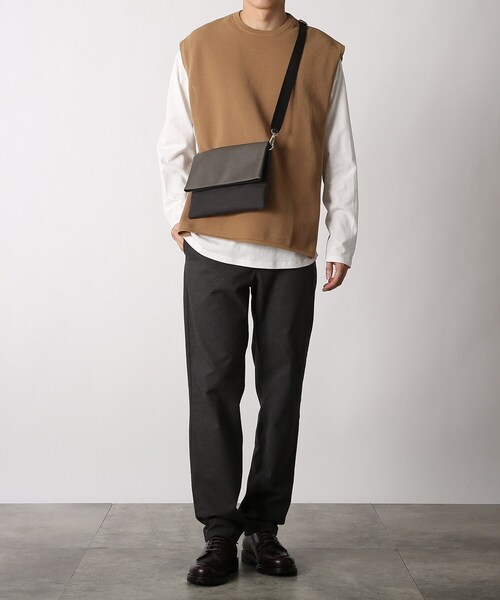 THE SHOP TK （ザ ショップ ティーケー ）の「◆【2WAY】ショルダークラッチバッグ（クラッチバッグ・メンズ・ダークグリーン系/ブラック/チャコールグレー/ネイビー系・00）」の19枚目の写真