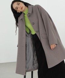 LAKOLE | ウーリーテックボタンフロントAラインコート / 281764(その他アウター)