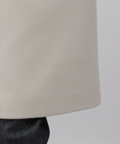 LAKOLE（ラコレ）の「ウーリーテックボタンフロントAラインコート / 281764（その他アウター・レディース・アイボリー/グレイッシュベージュ/ダークネイビー・SMALL/MEDIUM）」の12枚目の写真