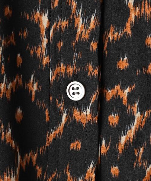 dahl'ia(ダリア)の「<dahl’ia>LEO シャツワンピース(シャツワンピース・レディース・ブラック/ダークブラウン・FREE)」の13枚目の写真