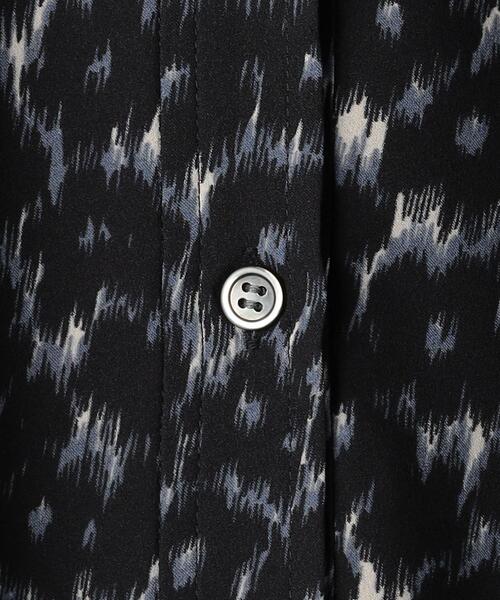 dahl'ia(ダリア)の「<dahl’ia>LEO シャツワンピース(シャツワンピース・レディース・ブラック/ダークブラウン・FREE)」の14枚目の写真