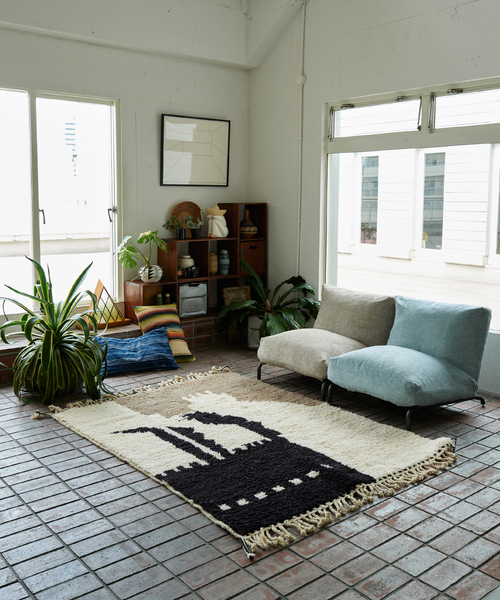 セール】MOROCCAN RUG JONZAC モロカンラグ ジョンザック 140