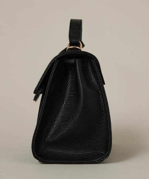 Cheek(チーク)の「スクエアミニバッグ(ハンドバッグ・レディース・グリーン/ホワイト×ブラック/ブラック・FREE)」の12枚目の写真