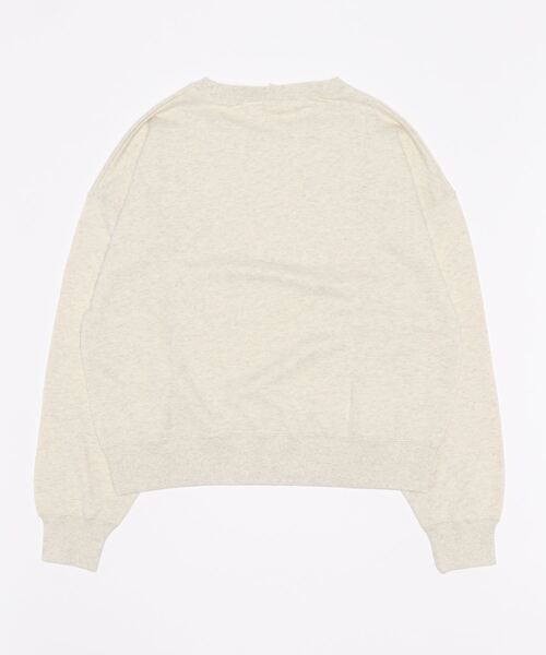 Champion(チャンピオン)の「【Champion】ワンポイントカレッジクルースウェット(スウェット・レディース・オフホワイト/オレンジ/ダークグレー・M/L)」の20枚目の写真