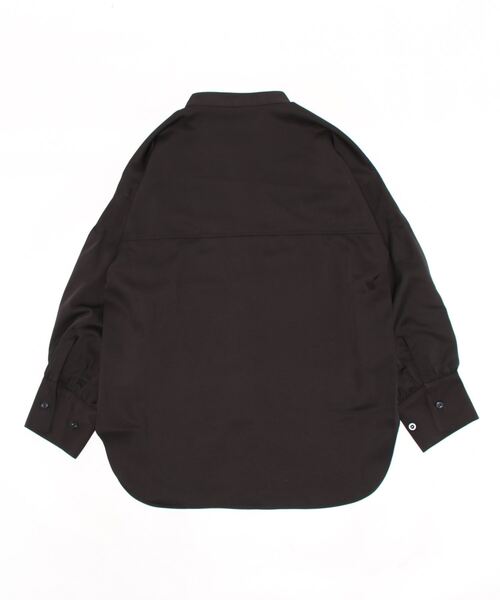 repipi armario(レピピ アルマリオ)の「バンドカラーBIGシャツ(シャツ/ブラウス・キッズ・ブラック/ホワイト・SMALL/MEDIUM/LARGE)」の15枚目の写真
