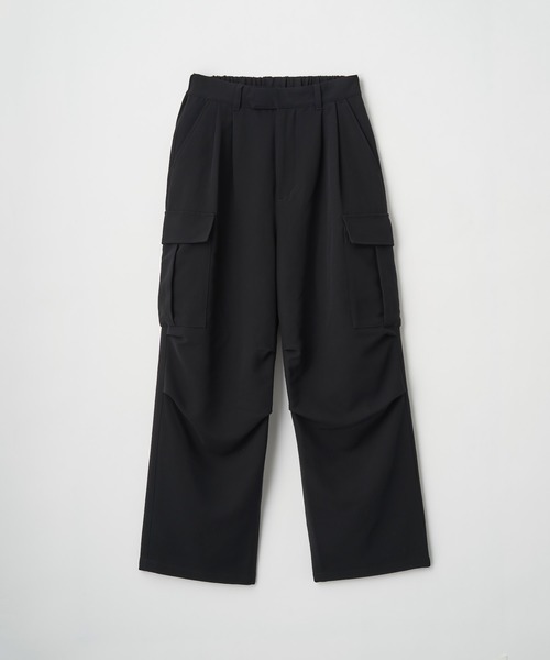 juha（ユハ）の「HARDTWIST COTTON CARGO PANTS（カーゴパンツ・メンズ・オフホワイト/ブラック・4/3/2）」の12枚目の写真