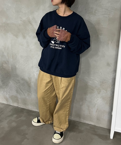 kutir(クティール)の「グラデアームウォーマー(アームカバー・レディース・ブラウン/レッド/ブラック・FREE)」の10枚目の写真