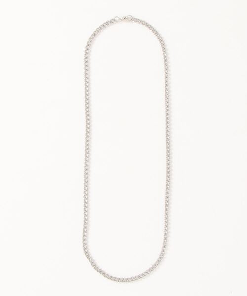 semantic design(セマンティックデザイン)の「セマンティックデザイン レーヨン混 ネックレス付 長袖BIGシャツ(シャツ/ブラウス・メンズ・グリーン系その他/アイボリー/ブラック/ベージュ・MEDIUM/LARGE)」の5枚目の写真