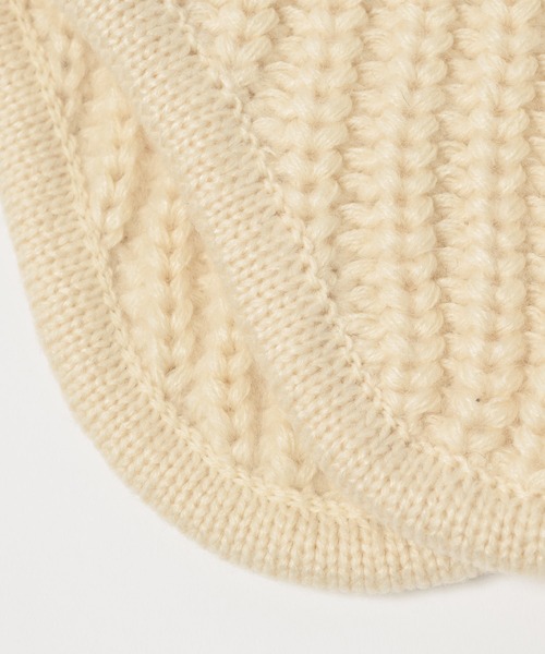 FEKETE（フェケテ）の「EARFLAPS KNIT CAP / フラップニットキャップ（ニットキャップ/ビーニー・メンズ・ベージュ/ブラウン/アイボリー/ブラック・FREE）」の21枚目の写真