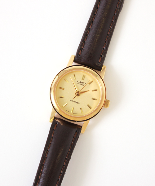 Chico（チコ）の「【CASIO】 CLASSIC　ANALOG（アナログ腕時計・レディース・ブラック/ブラウン・FREE）」の3枚目の写真