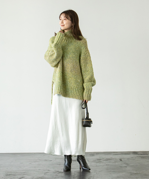 【VENIT】 MIXYARN T/N ニット venit（ヴェニット）の「【VENIT】 MIXYARN T/N ニット（ニット