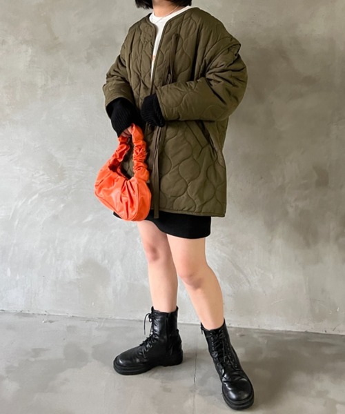 kutir(クティール)の「2wayカラーウォーマー(アームカバー・レディース・オレンジ/ブラック/オフホワイト・FREE)」の14枚目の写真