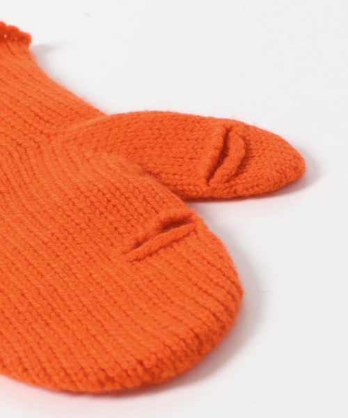 URBAN RESEARCH（アーバンリサーチ）の「カシミヤミトン（手袋・レディース・オレンジ/グリーン/ブラウン・FREE）」の20枚目の写真