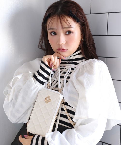 one after another NICE CLAUP（ワンアフターアナザーナイスクラップ）の「ベロアリボンヘアピン2個セット（ヘアピン・レディース・ブラック・FREE）」の12枚目の写真