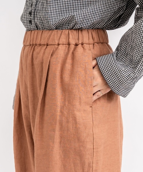 ☆新品☆yuni リネンテーパードパンツ ☆新品☆yuni リネンテーパードパンツ - メルカリ