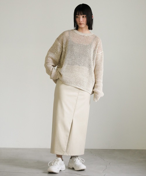 ニット/セーター TODAYFUL - select MOCA サイズ展開あり】ディープVネックルーズニット【by SON】【SALE