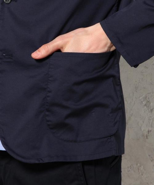 green label relaxing（グリーンレーベルリラクシング）の「□COOLMAX H/B シャツジャケット（テーラードジャケット・メンズ・オリーブ/ネイビー・MEDIUM/LARGE/SMALL/X-LARGE）」の15枚目の写真