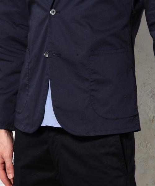 green label relaxing（グリーンレーベルリラクシング）の「□COOLMAX H/B シャツジャケット（テーラードジャケット・メンズ・オリーブ/ネイビー・MEDIUM/LARGE/SMALL/X-LARGE）」の16枚目の写真