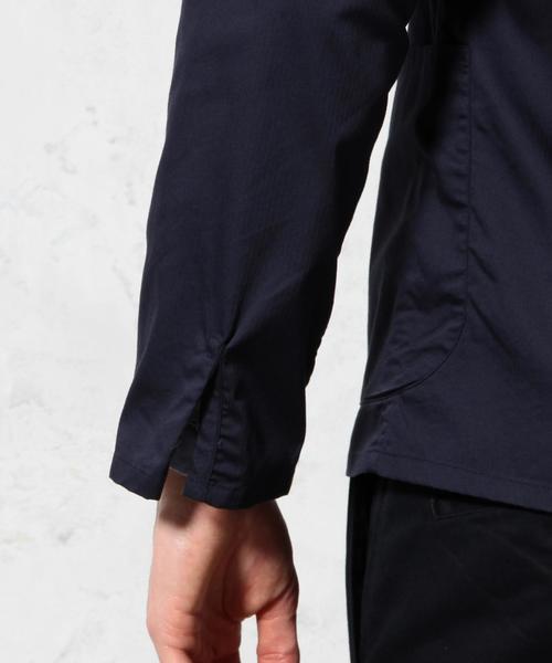 green label relaxing（グリーンレーベルリラクシング）の「□COOLMAX H/B シャツジャケット（テーラードジャケット・メンズ・オリーブ/ネイビー・MEDIUM/LARGE/SMALL/X-LARGE）」の3枚目の写真