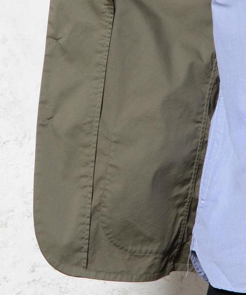 green label relaxing（グリーンレーベルリラクシング）の「□COOLMAX H/B シャツジャケット（テーラードジャケット・メンズ・オリーブ/ネイビー・MEDIUM/LARGE/SMALL/X-LARGE）」の6枚目の写真