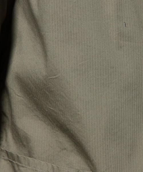 green label relaxing（グリーンレーベルリラクシング）の「□COOLMAX H/B シャツジャケット（テーラードジャケット・メンズ・オリーブ/ネイビー・MEDIUM/LARGE/SMALL/X-LARGE）」の7枚目の写真