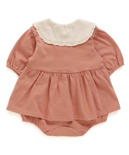 Ampersand（アンパサンド）の「【premier】 ワンピロンパス（ロンパース・キッズ・ブラック/ピンク・60/70/80）」の7枚目の写真