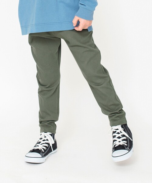BRANSHES（ブランシェス）の「【やわらか】イージー&イージーロングパンツ（スウェットパンツ・キッズ・ネイビー/ブルー/カーキオリーブ/ブラック/グレー・120/140/150/110/130/100/90）」の3枚目の写真