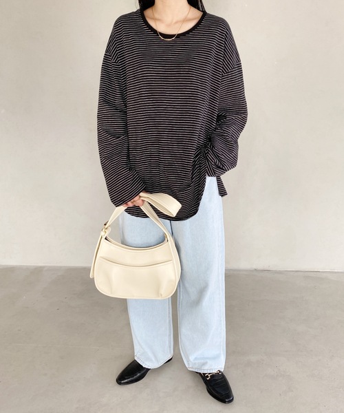 MYMOOD.（マイムード）の「2WAY ワイドベルト ショルダーバッグ（ショルダーバッグ・レディース・アイボリー/ブラウン/ブラック・FREE）」の15枚目の写真