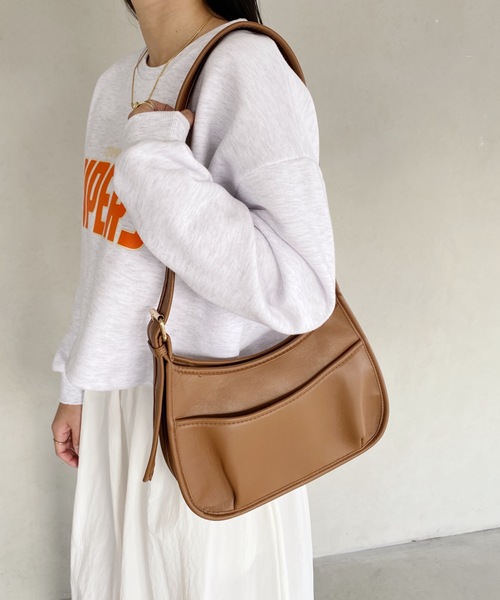 MYMOOD.（マイムード）の「2WAY ワイドベルト ショルダーバッグ（ショルダーバッグ・レディース・アイボリー/ブラウン/ブラック・FREE）」の13枚目の写真