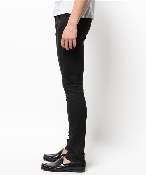 GalaabenD（ガラアーベント）の「スーパーストレッチデニム　スラッシュ（デニムパンツ・メンズ・オフホワイト/ブラック/ブルー・SMALL/MEDIUM/LARGE）」の8枚目の写真