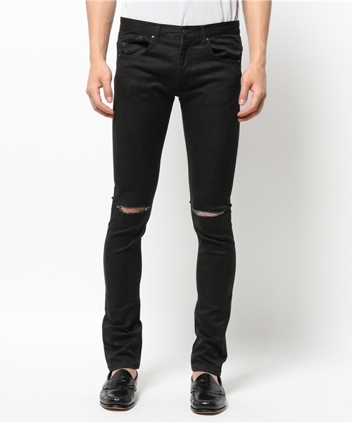 GalaabenD（ガラアーベント）の「スーパーストレッチデニム　スラッシュ（デニムパンツ・メンズ・オフホワイト/ブラック/ブルー・SMALL/MEDIUM/LARGE）」の10枚目の写真