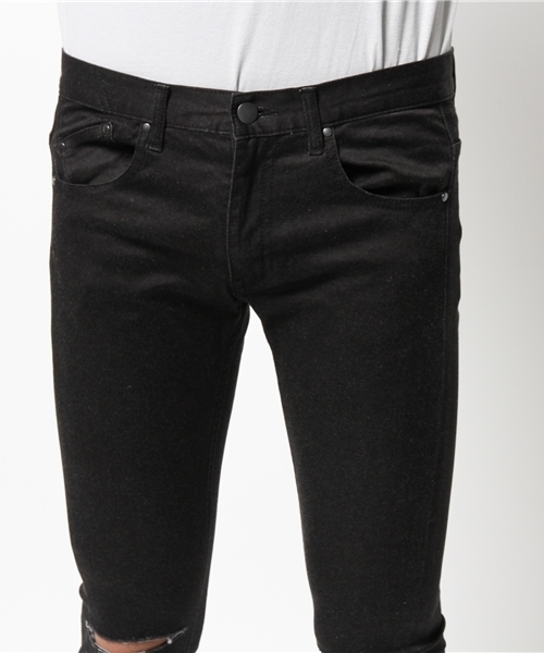 GalaabenD（ガラアーベント）の「スーパーストレッチデニム　スラッシュ（デニムパンツ・メンズ・オフホワイト/ブラック/ブルー・SMALL/MEDIUM/LARGE）」の11枚目の写真