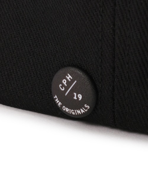 schott（ショット）の「【別注アイテム】CPH/シーピーエイチ/575 LEATHER CASQUETTE/レザー キャスケット（ハンチング/ベレー帽・メンズ・ブラック/チャコール・F）」の9枚目の写真