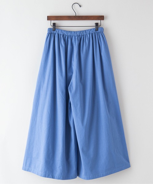 fort point（フォーポイント）の「【FORT POINT/フォートポイント】タック入りワイドパンツ フレアシルエット（その他パンツ・レディース・ブラック/ピンク/ブルー/ライトブラウン・FREE）」の9枚目の写真