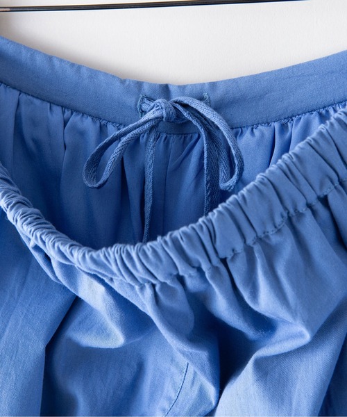 fort point（フォーポイント）の「【FORT POINT/フォートポイント】タック入りワイドパンツ フレアシルエット（その他パンツ・レディース・ブラック/ピンク/ブルー/ライトブラウン・FREE）」の10枚目の写真