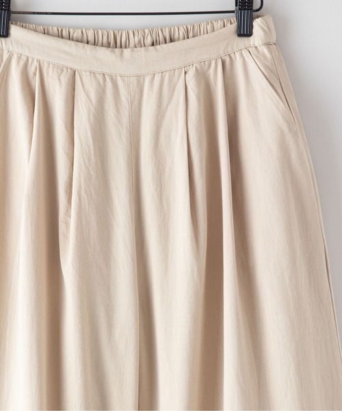 fort point（フォーポイント）の「【FORT POINT/フォートポイント】タック入りワイドパンツ フレアシルエット（その他パンツ・レディース・ブラック/ピンク/ブルー/ライトブラウン・FREE）」の6枚目の写真