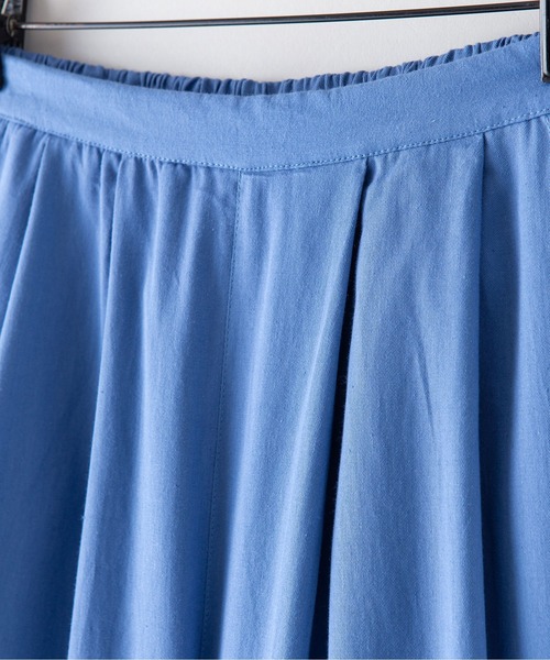 fort point（フォーポイント）の「【FORT POINT/フォートポイント】タック入りワイドパンツ フレアシルエット（その他パンツ・レディース・ブラック/ピンク/ブルー/ライトブラウン・FREE）」の11枚目の写真
