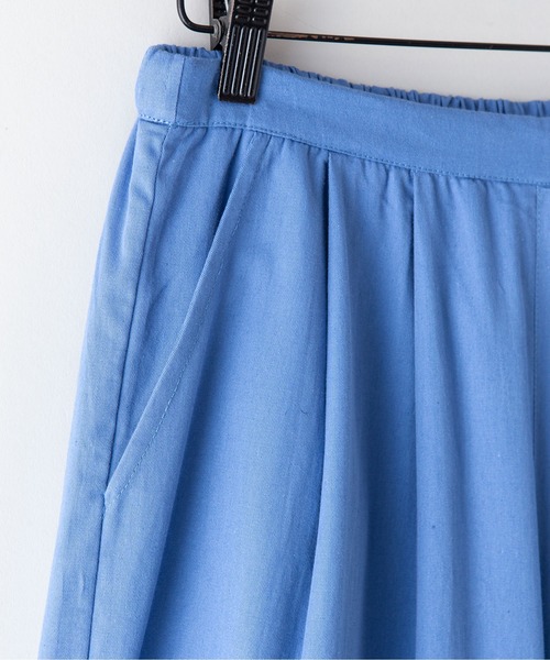fort point（フォーポイント）の「【FORT POINT/フォートポイント】タック入りワイドパンツ フレアシルエット（その他パンツ・レディース・ブラック/ピンク/ブルー/ライトブラウン・FREE）」の12枚目の写真