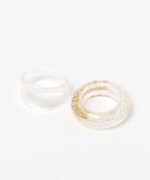 niko and... | ウォッシャブルクリアセットリング(リング)