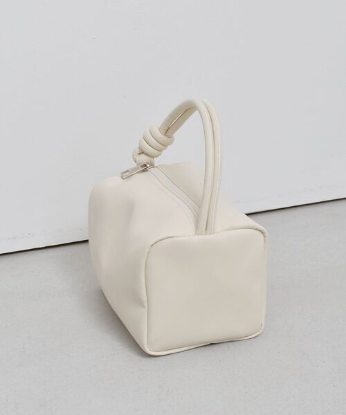 RETRO GIRL（レトロガール）の「スクエアBAG（ハンドバッグ・レディース・ブラック/ナチュラル/ブルー・ONE SIZE）」の8枚目の写真