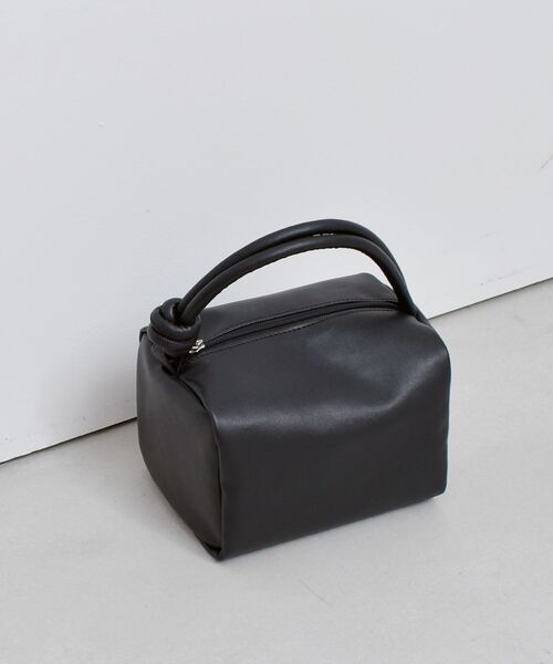 RETRO GIRL（レトロガール）の「スクエアBAG（ハンドバッグ・レディース・ブラック/ナチュラル/ブルー・ONE SIZE）」の11枚目の写真