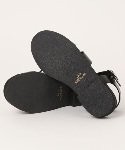 GAP（ギャップ）の「【GAP】 ローヒールサンダル（サンダル・レディース・ブラック/ホワイト/バーガンディー・23.0cm/24.0cm/25.0cm）」の5枚目の写真