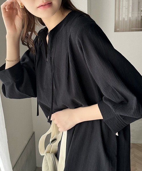 セール】《JaVa ジャバコラボ》大人の抜け感。綿100％楊柳素材のロング