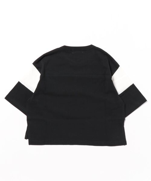 FOV（フォブ）の「フォブ フットボールTシャツ（Tシャツ/カットソー・キッズ・ブラウン/グリーン/ブラック・S/L/XL/M）」の5枚目の写真