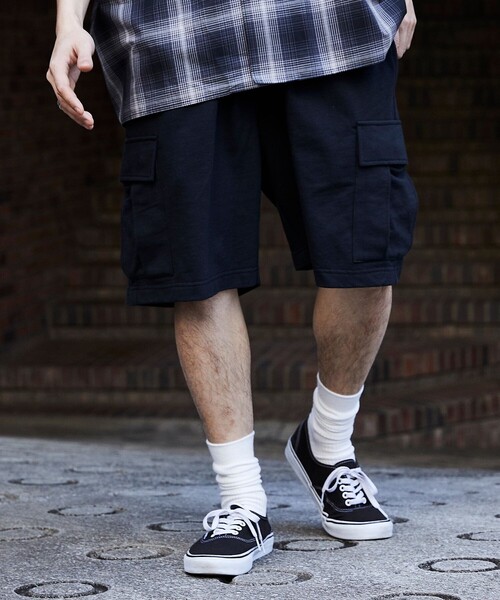 スウェットカーゴショーツ　ドープフォレスト FREAK'S STORE（フリークスストア）の「【限定展開】ワイド