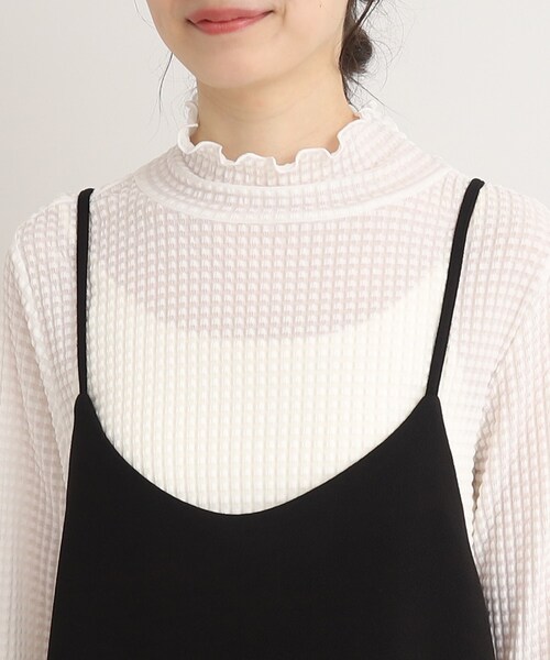 Cutie Blonde(キューティーブロンド)の「◆レースアップ キャミワンピース(ワンピース・レディース・ブラック/ナチュラル/ブルー・00)」の17枚目の写真