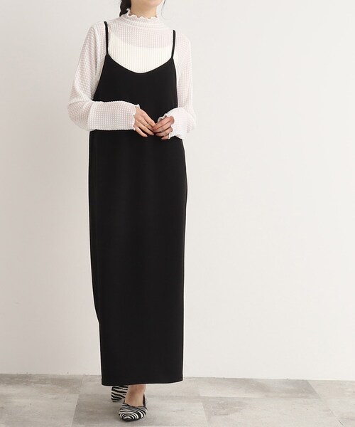 Cutie Blonde(キューティーブロンド)の「◆レースアップ キャミワンピース(ワンピース・レディース・ブラック/ナチュラル/ブルー・00)」の12枚目の写真