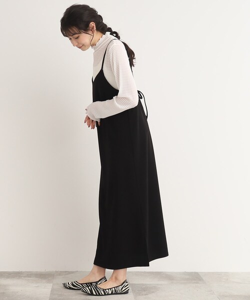 Cutie Blonde(キューティーブロンド)の「◆レースアップ キャミワンピース(ワンピース・レディース・ブラック/ナチュラル/ブルー・00)」の18枚目の写真