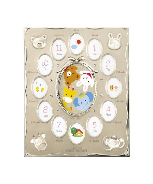 12か月フォトフレーム【箱入り】（ベビーギフト）｜MIKI HOUSE（ミキハウス）